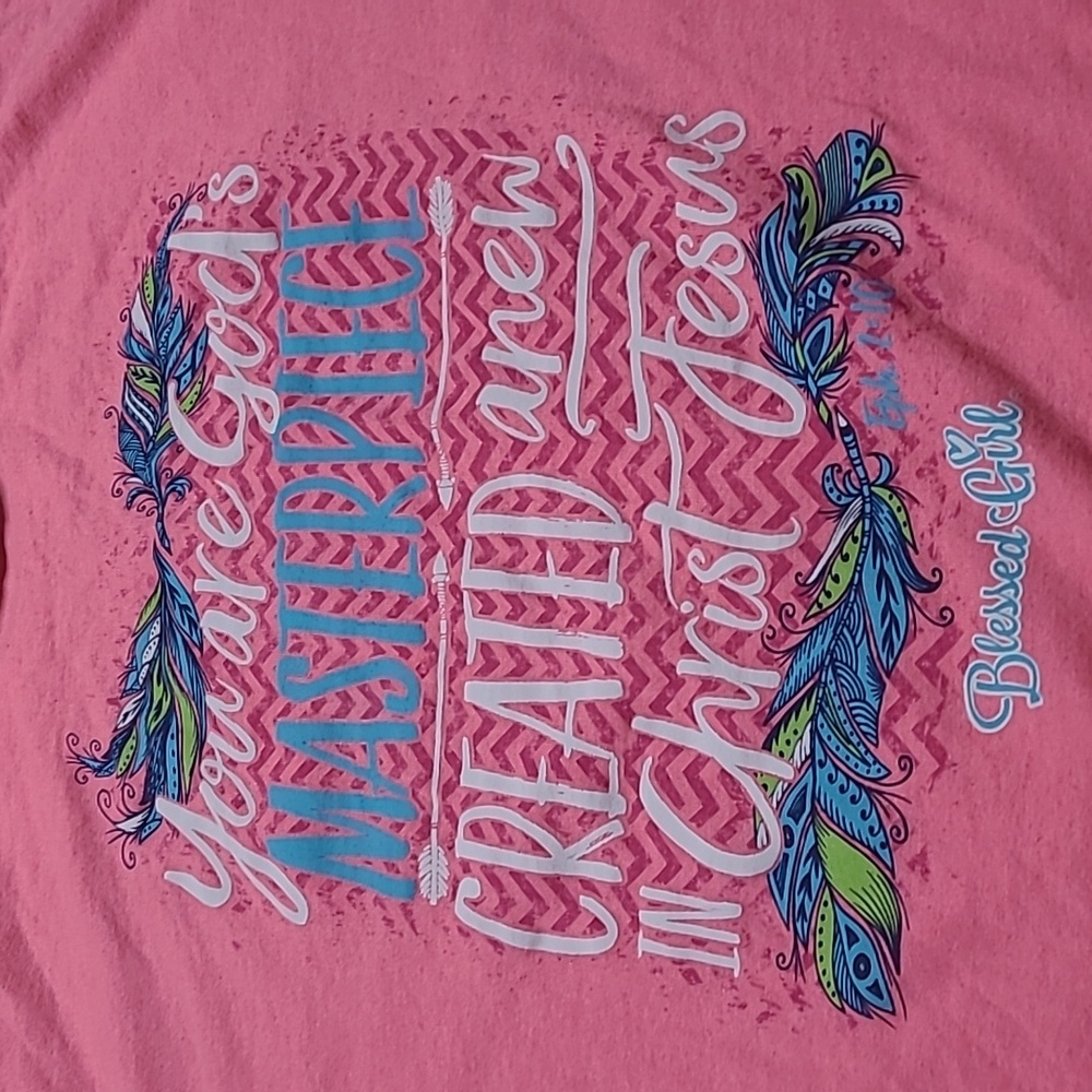 WOMEN'S BLESSED GIRL T-SHIRT - Picture 5 of 8